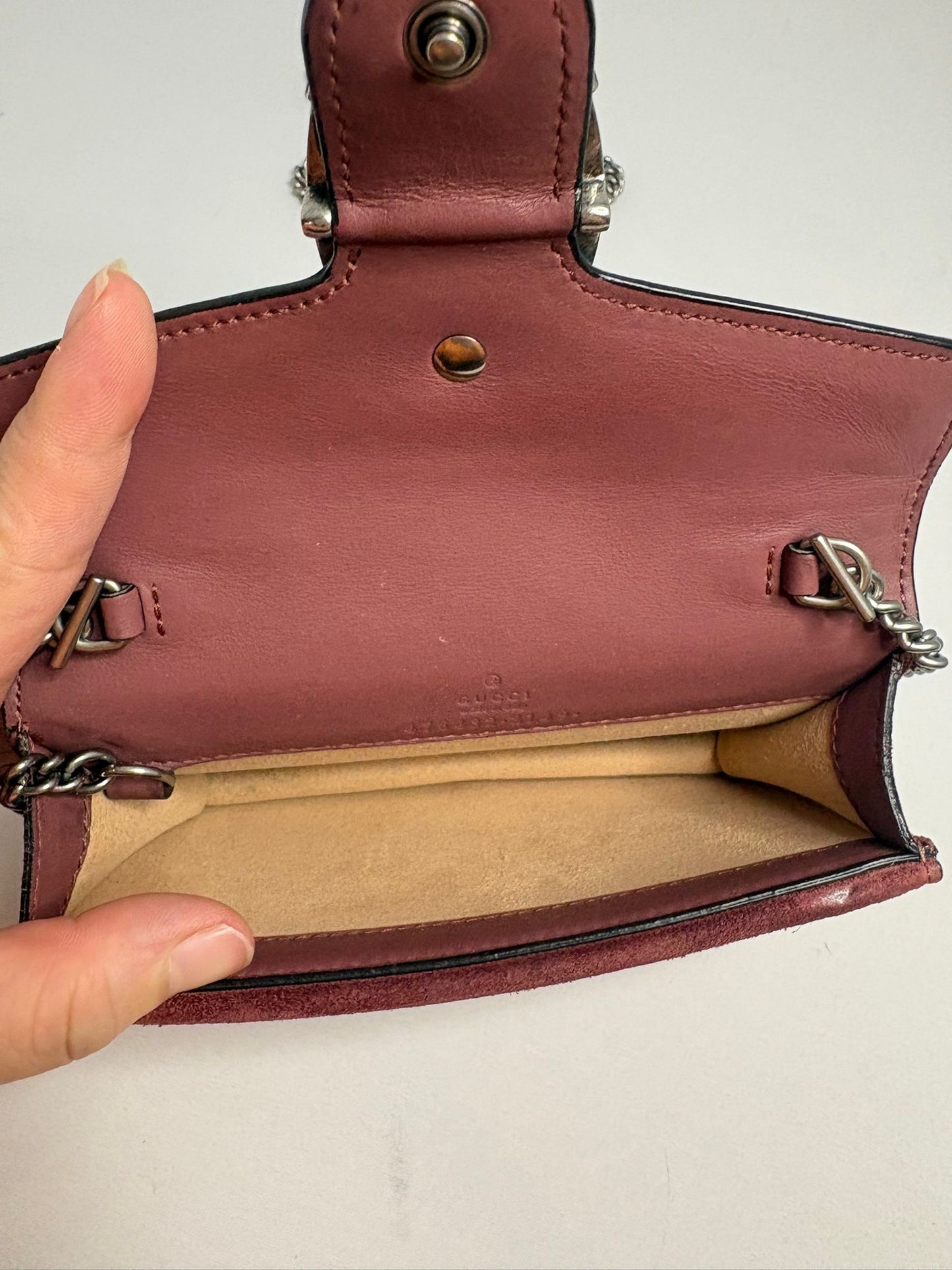 Gucci Dionysus GG Blooms Super Mini Bag