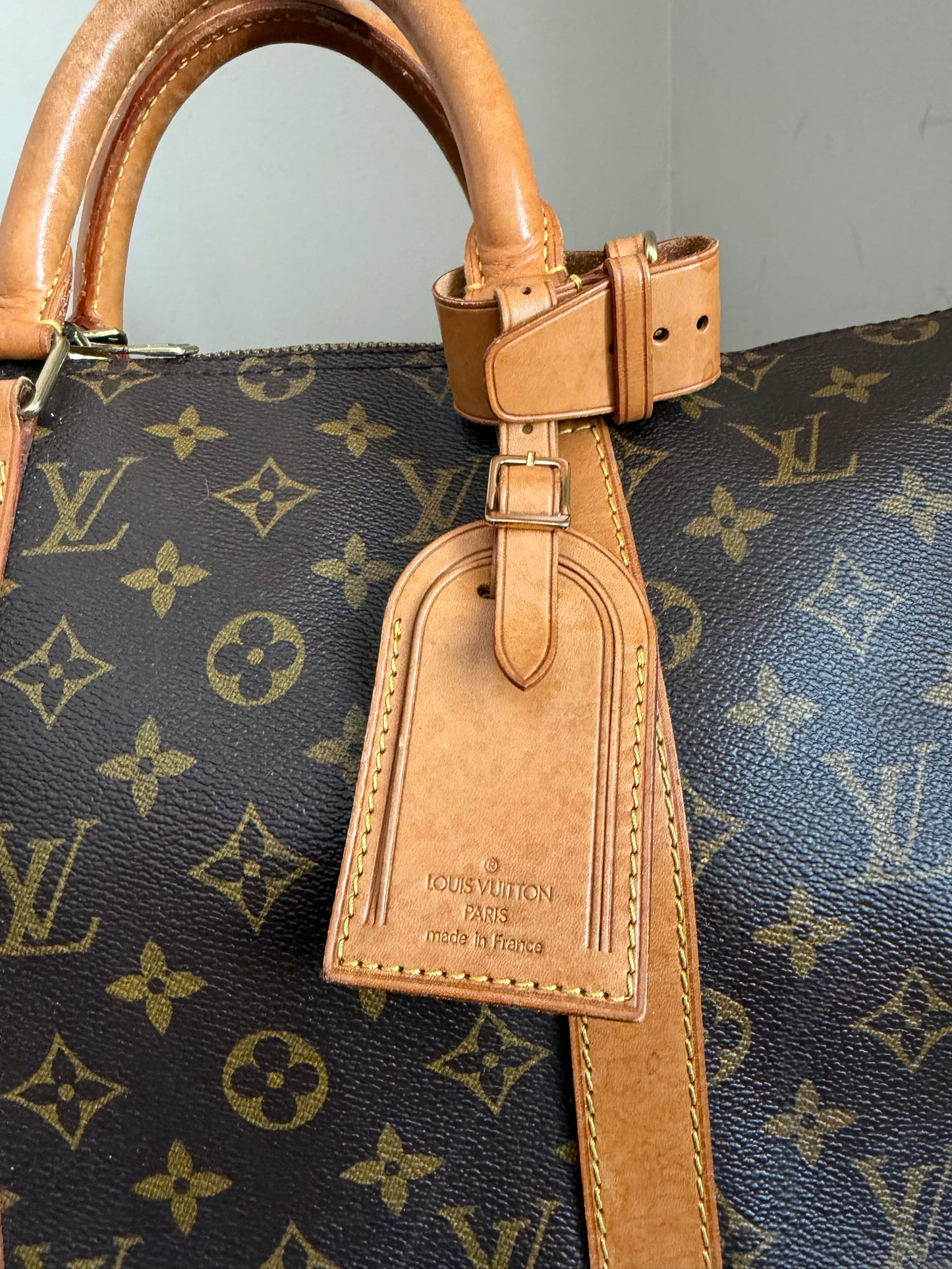Louis Vuitton Keepall 50 Bandouliere Luggage Bag