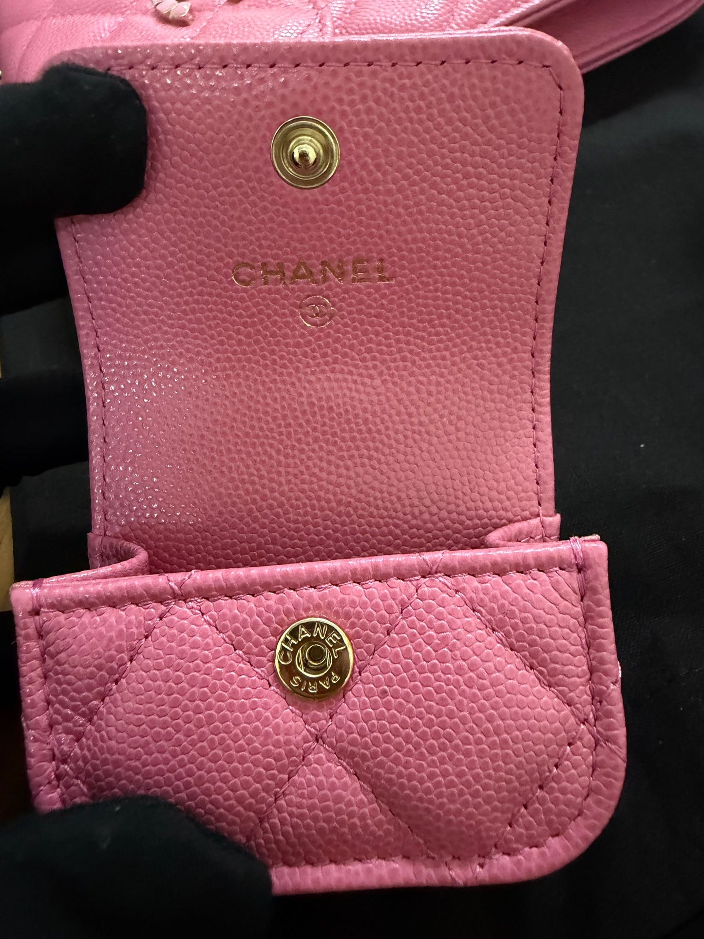 Chanel Phone Holder w/ Pouch