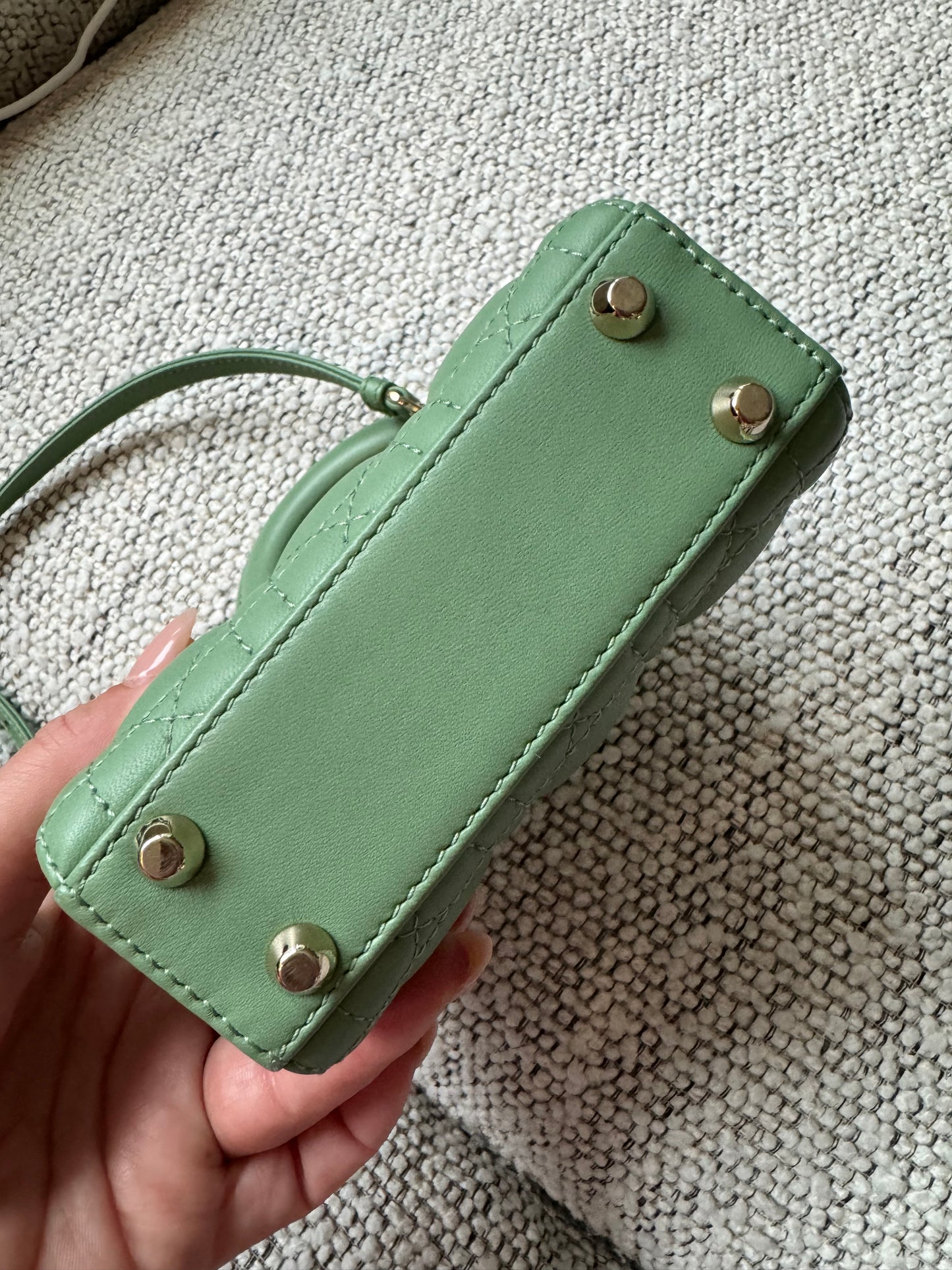 Christian Dior Lady Micro Bag , lmtd Edition Green