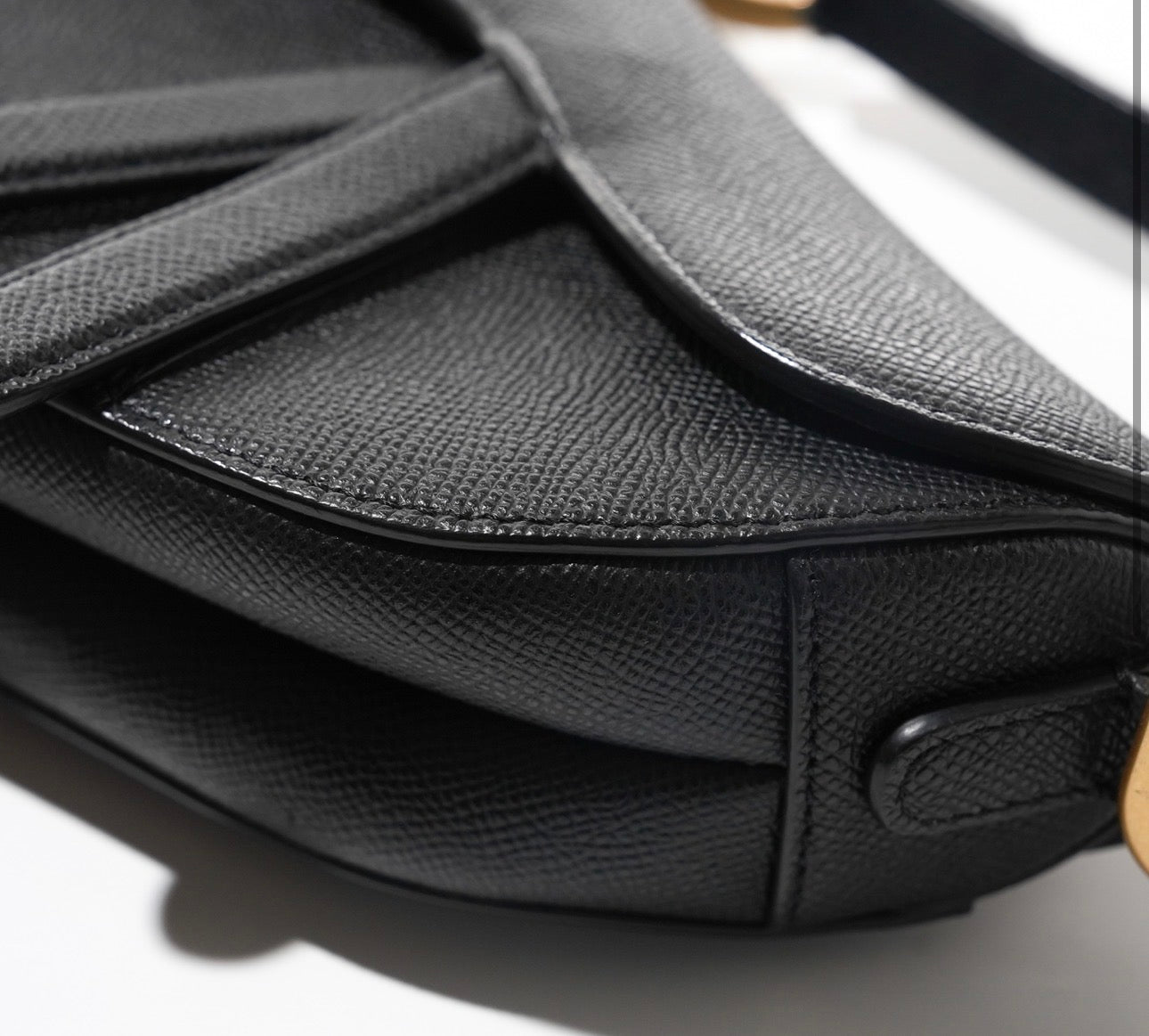 Christian Dior Mini Saddle Bag w/ Strap