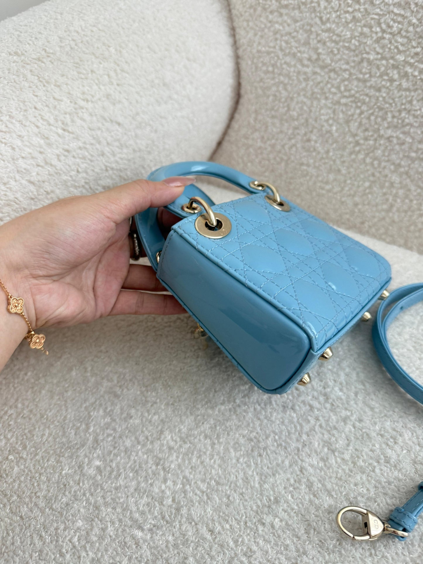 Christian Dior Micro Lady Dior Bag