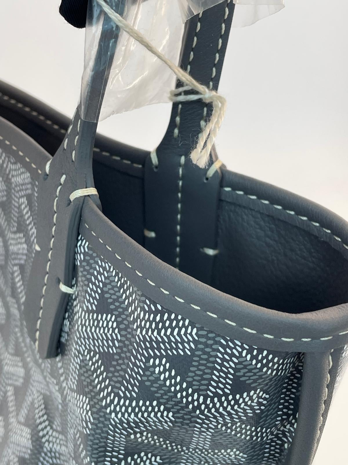 Goyard Mini Anjou Grey tote