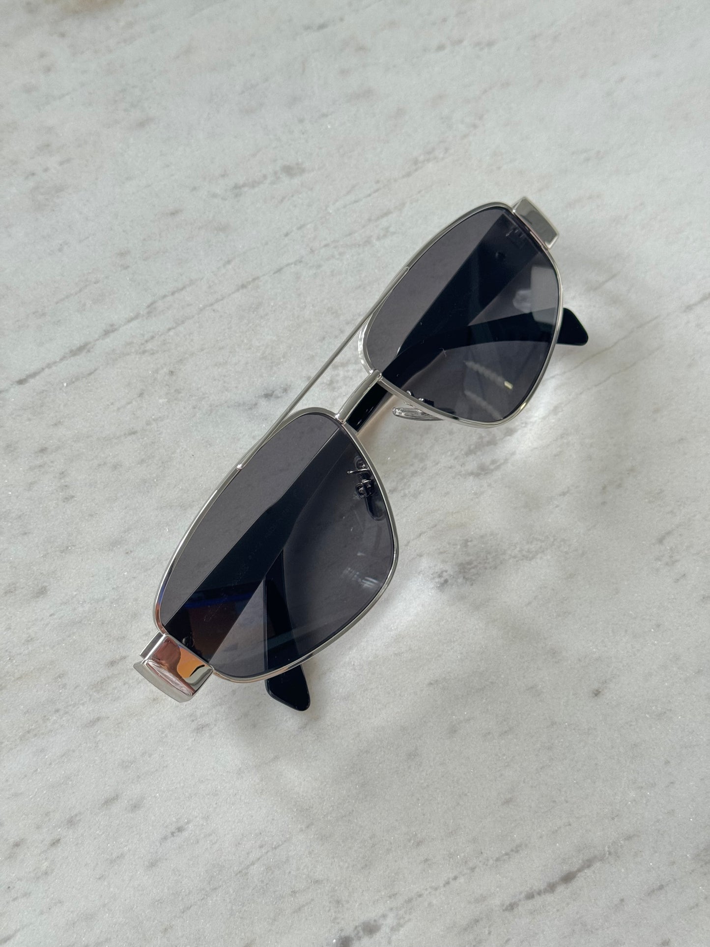 Celine Triomphe 03 Metal aviator sunglasses