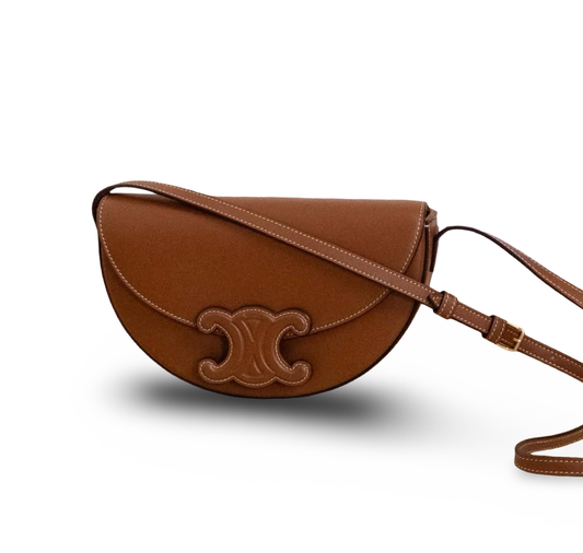 Celine Besace Cuir Triomphe Bag