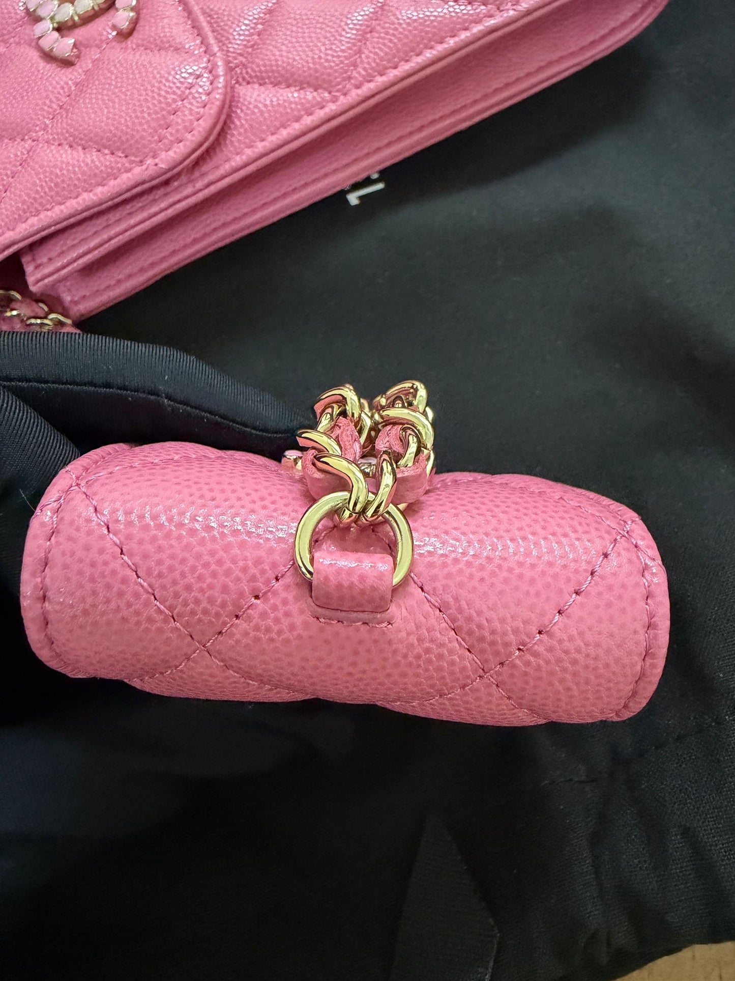 Chanel Phone Holder w/ Pouch