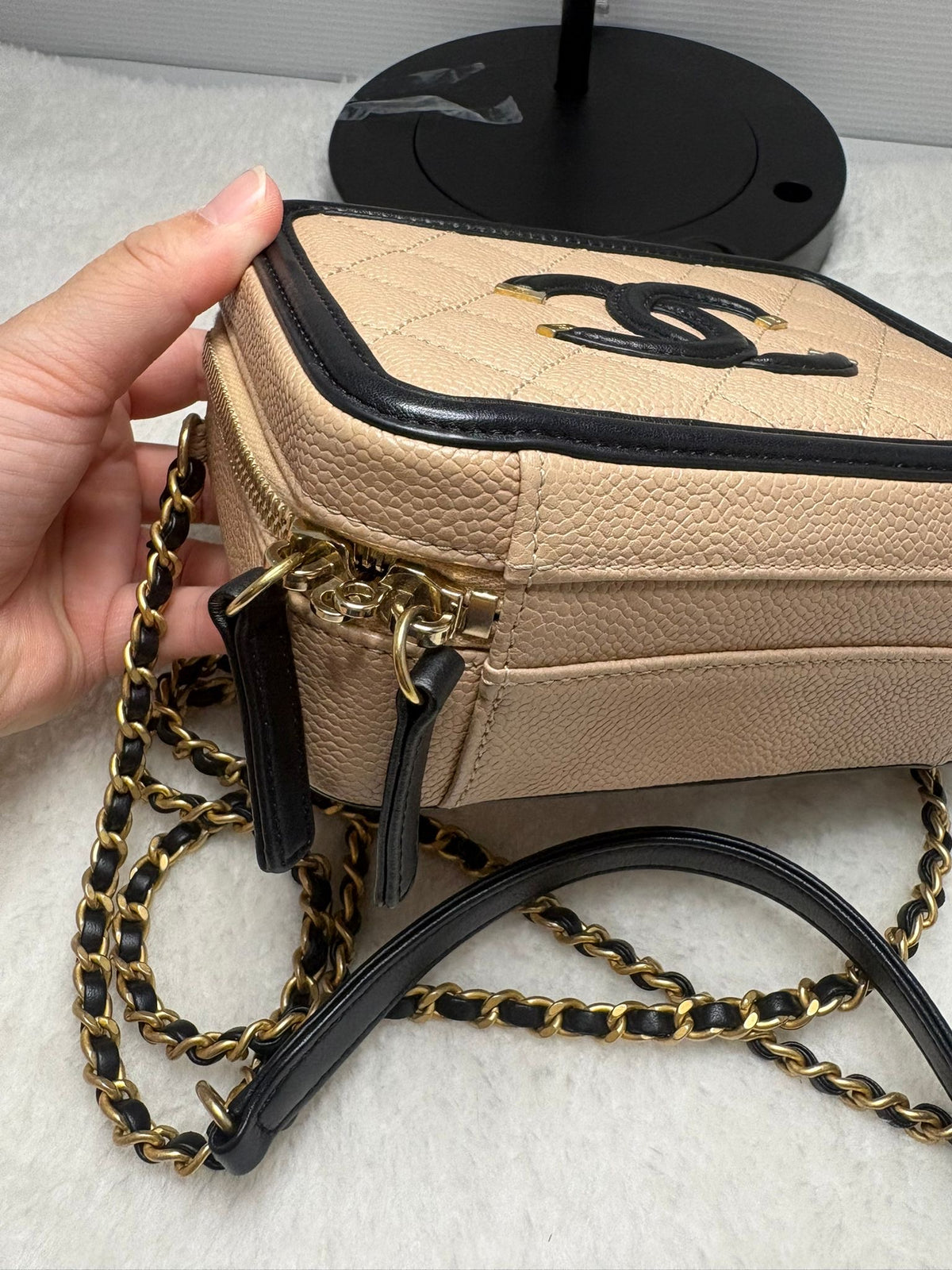 Chanel Filigree Vanity Small Bag