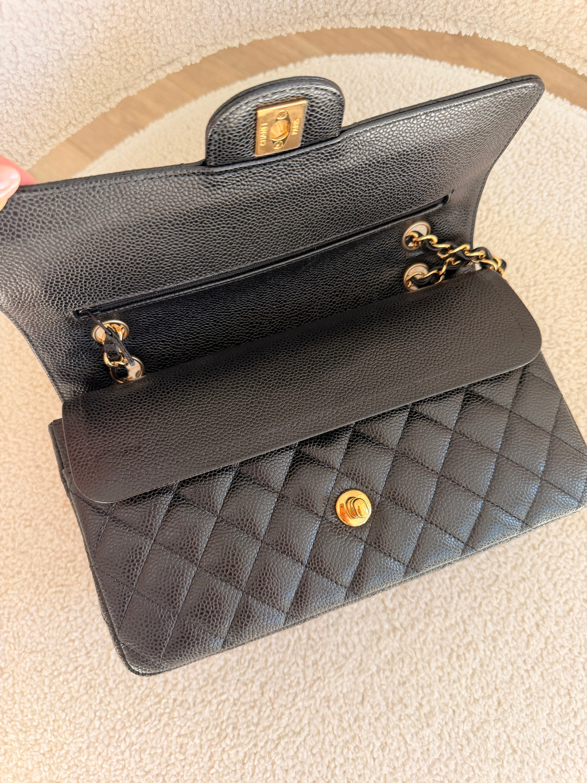Chanel Medium DF Classic Black