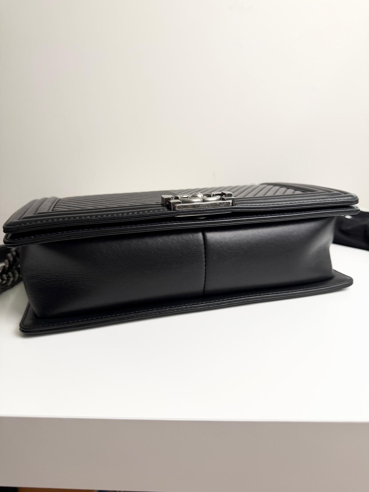 Chanel Medium Chevron New Boy Bag