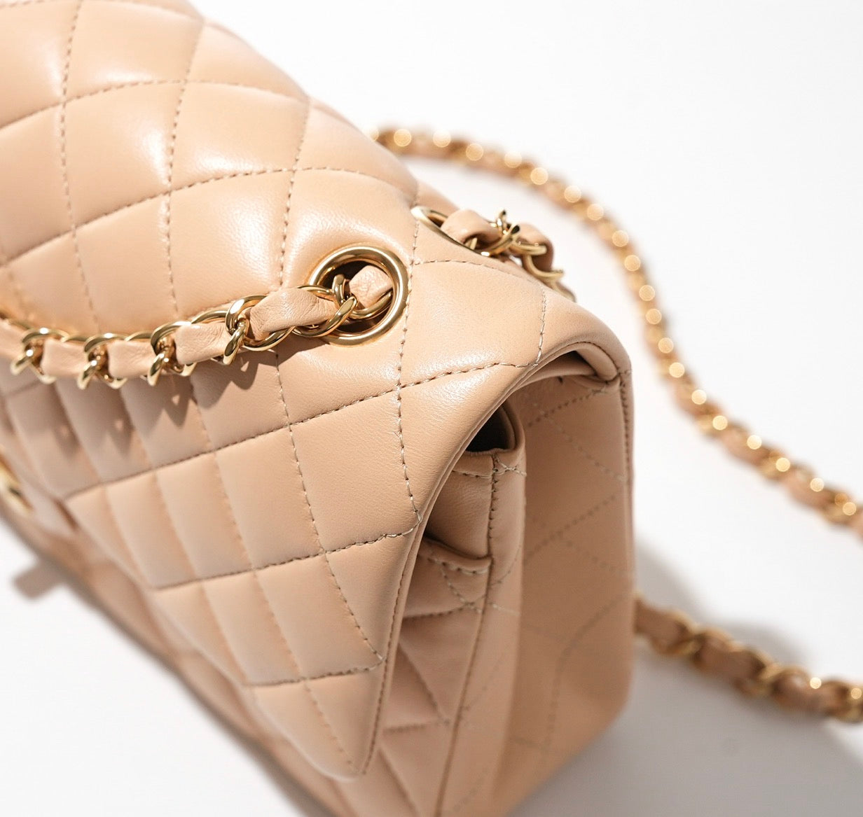 Chanel Medium Classic DF Beige Claire