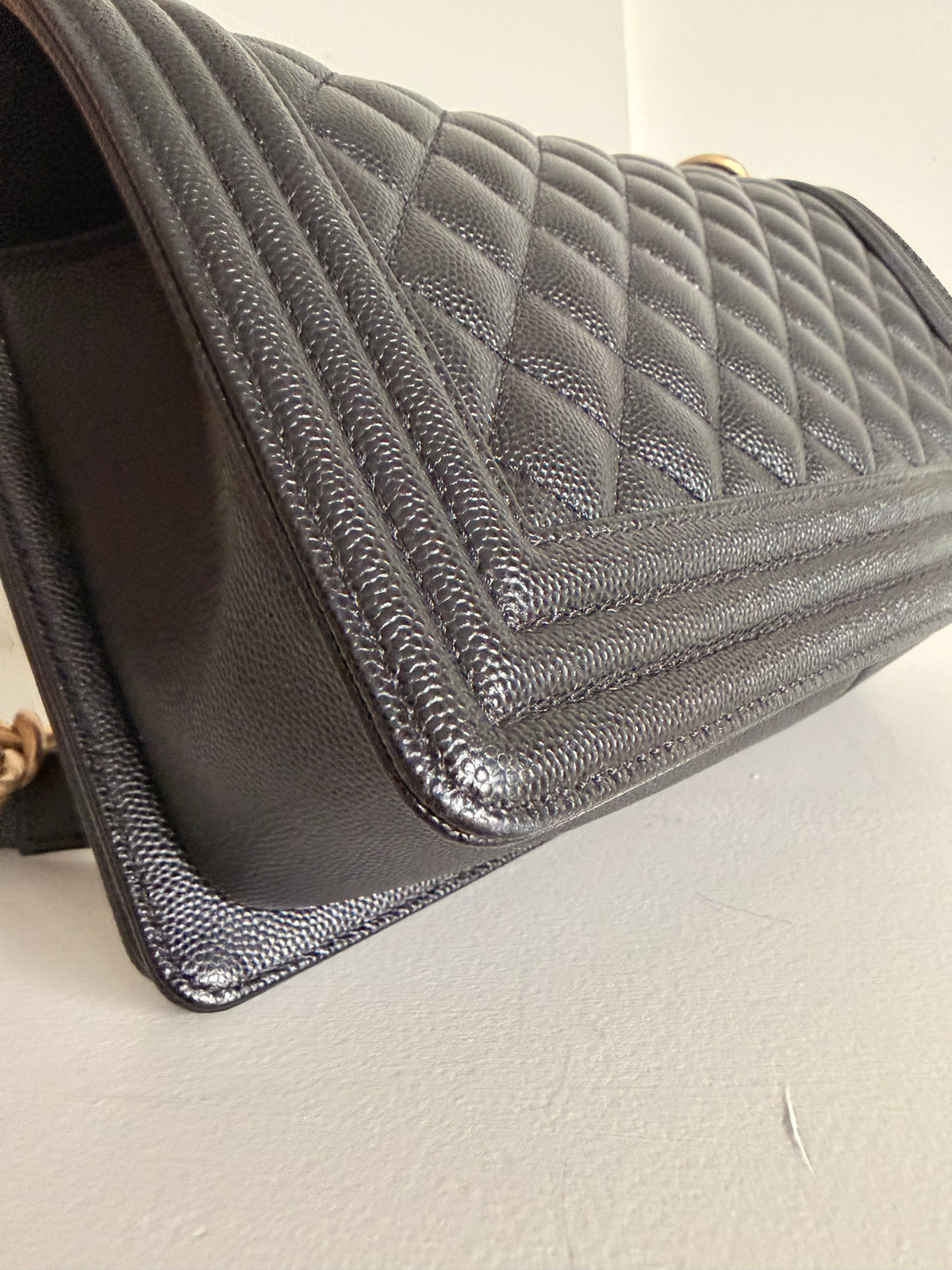 Chanel Old Medium Boy Bag