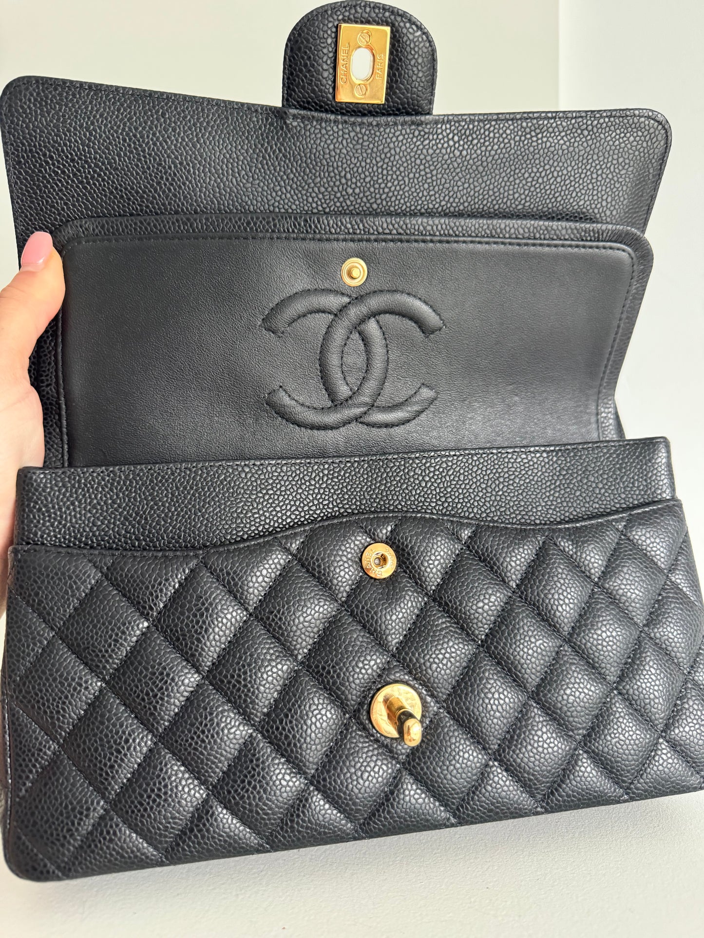 Chanel Medium Classic DF Caviar Bag