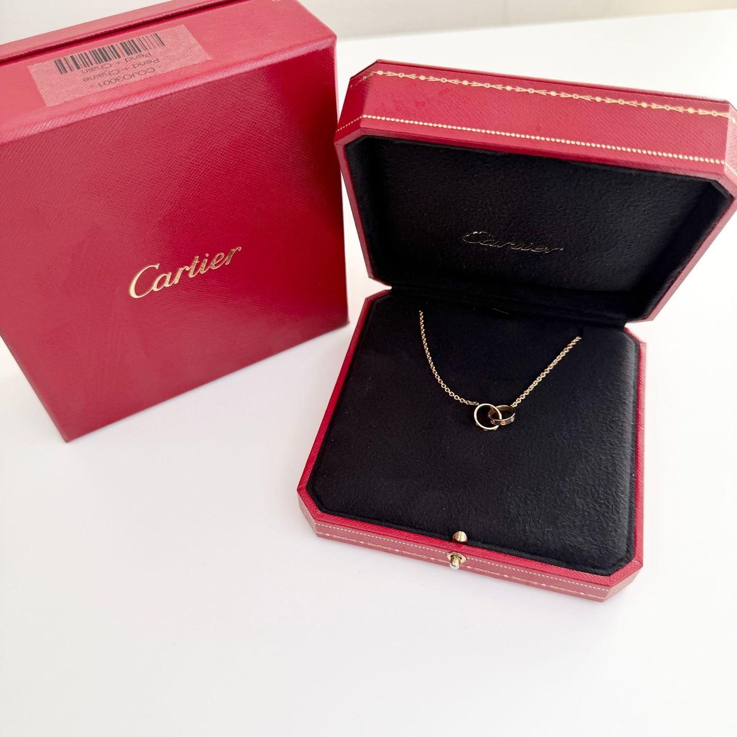 Cartier Love Pendent Interlocking