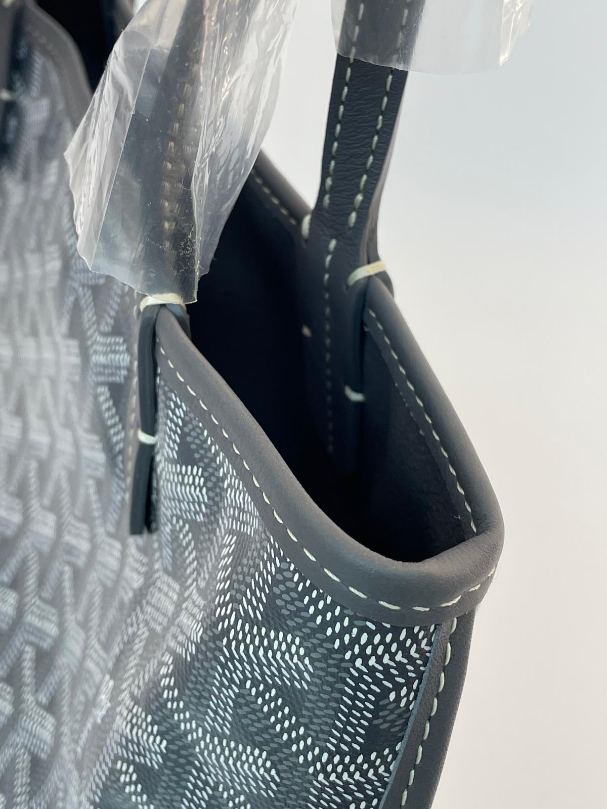 Goyard Mini Anjou Grey tote