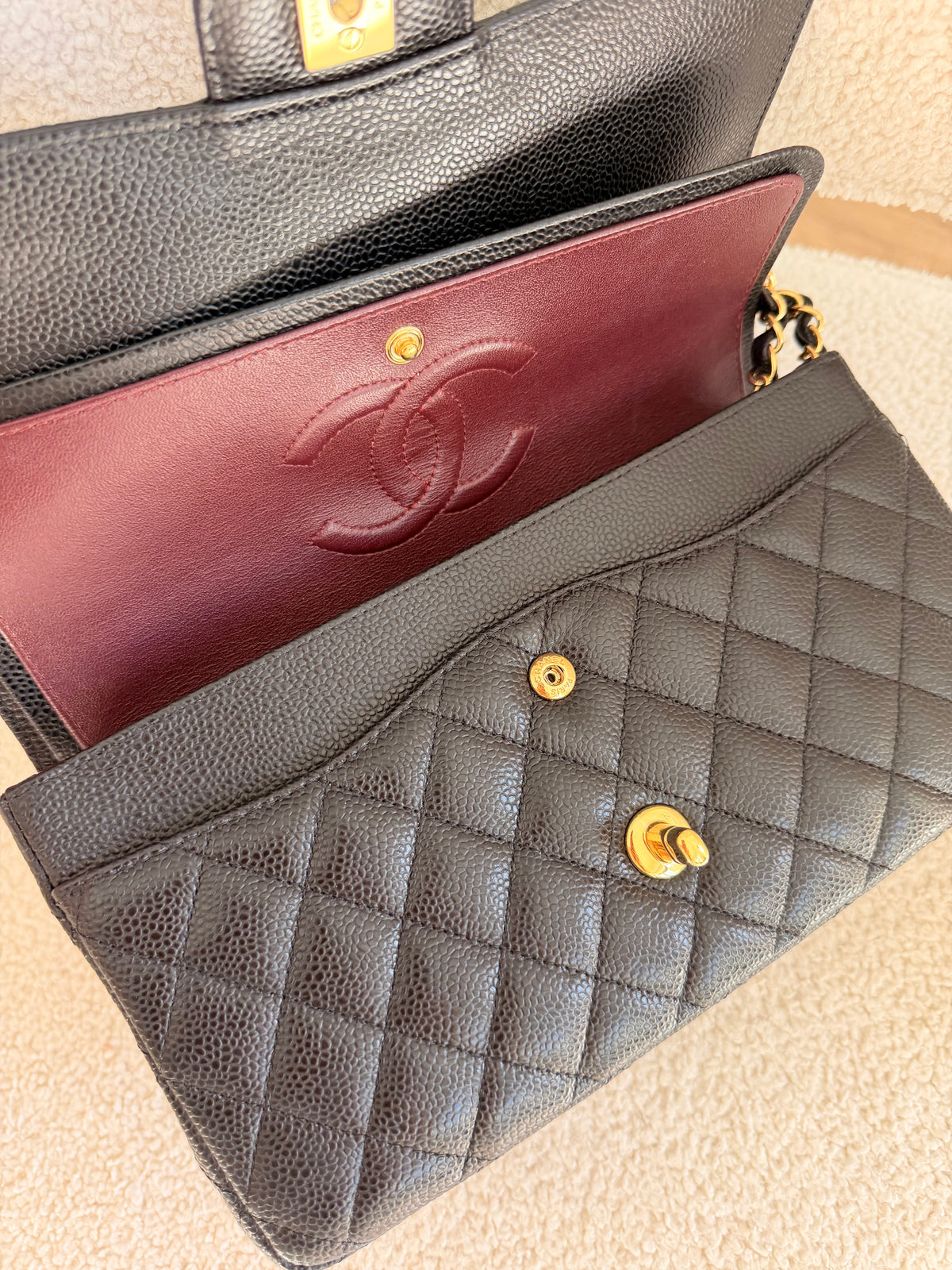 Chanel Medium DF Classic Black