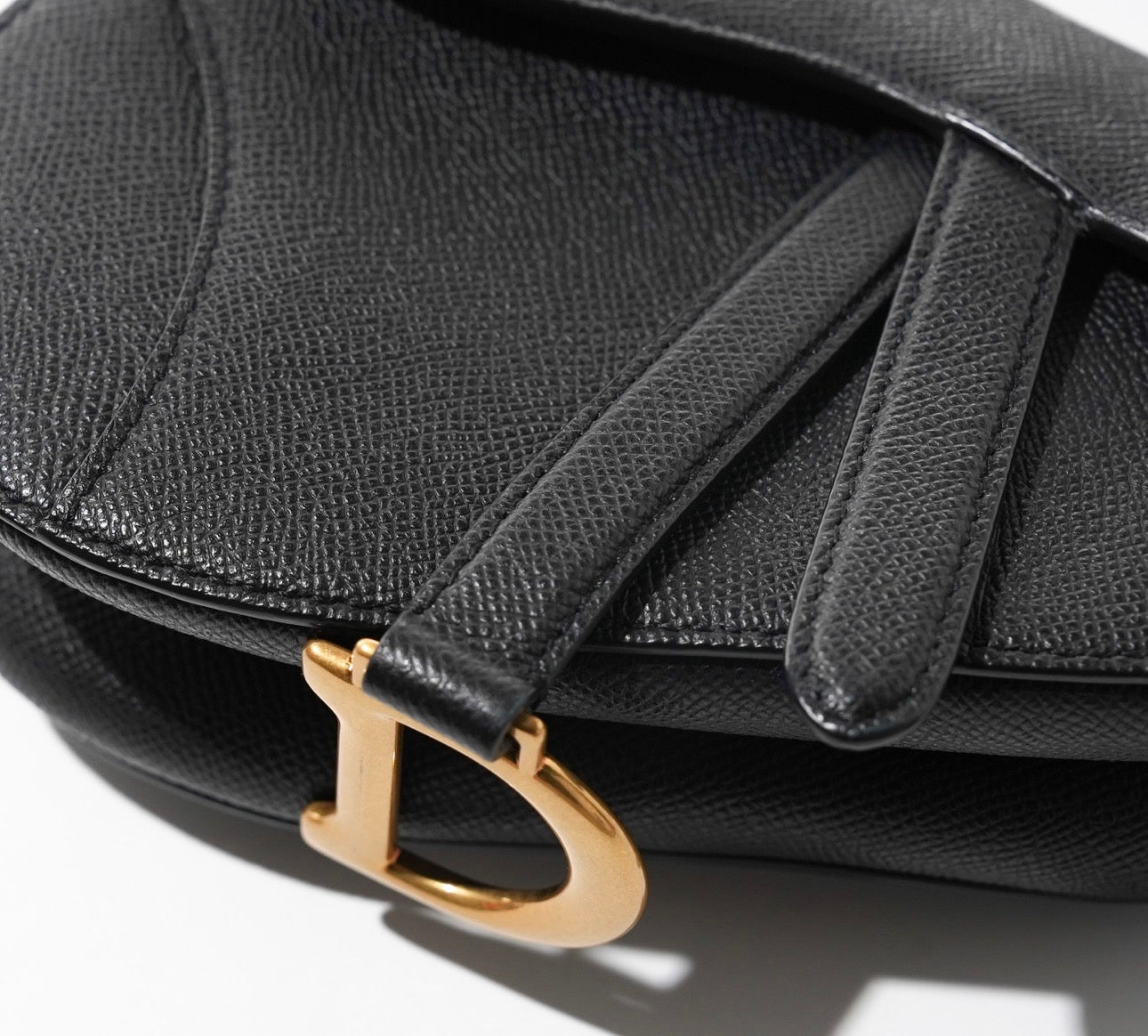 Christian Dior Mini Saddle Bag w/ Strap