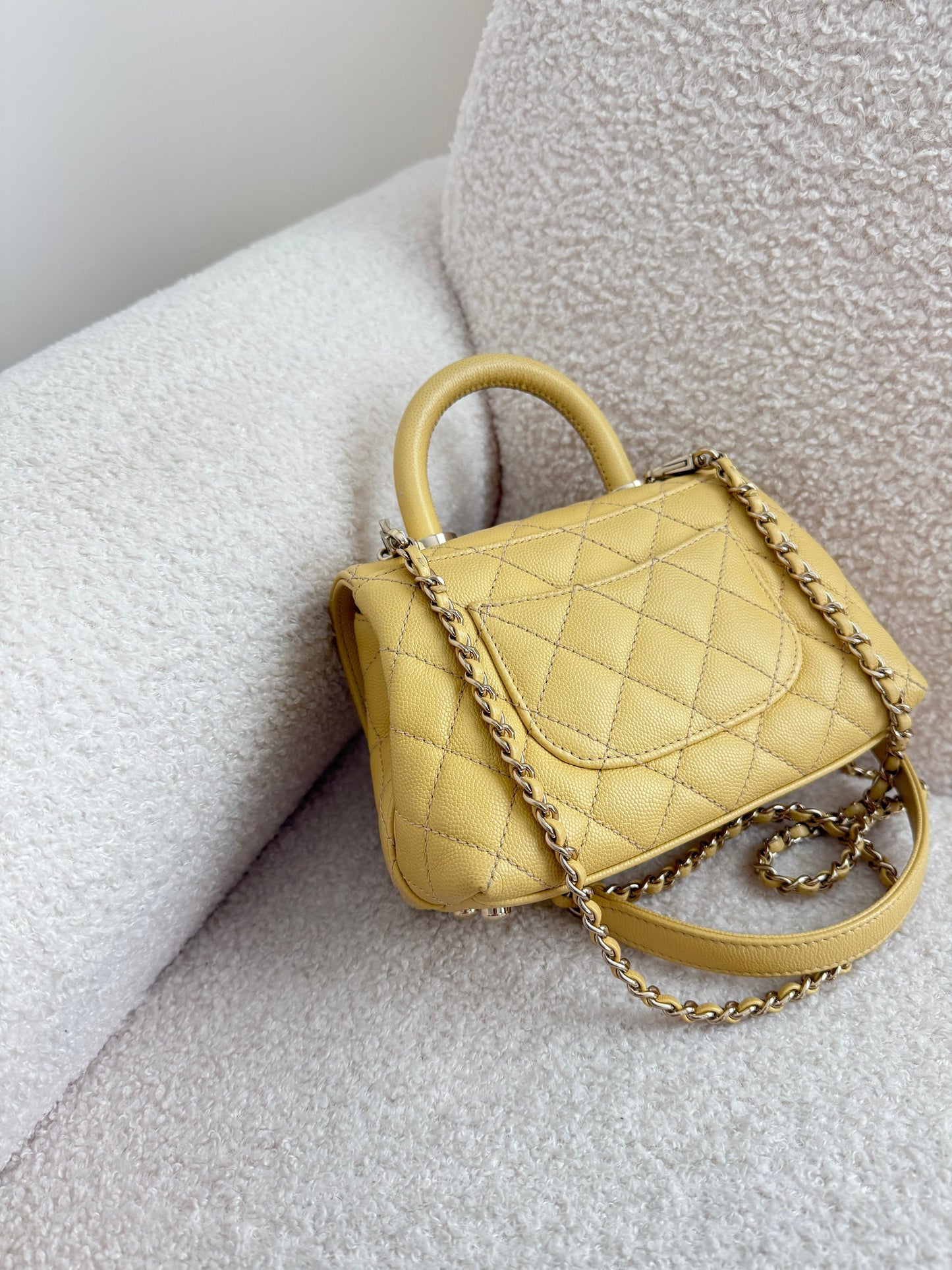 Chanel Mini Coco Handle Caviar