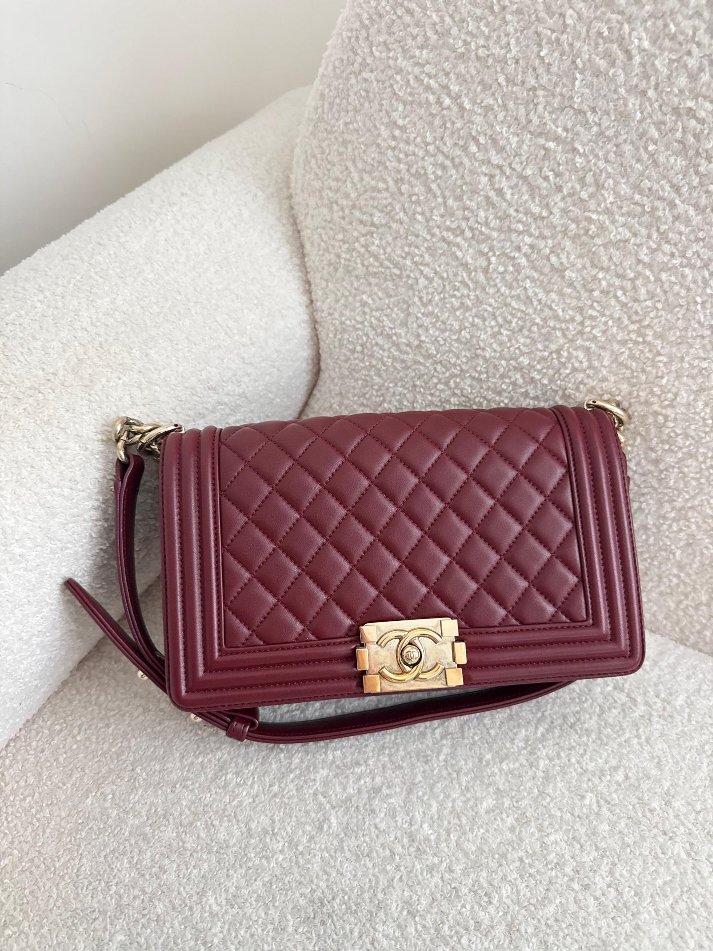 Chanel Old Medium Boy Bag