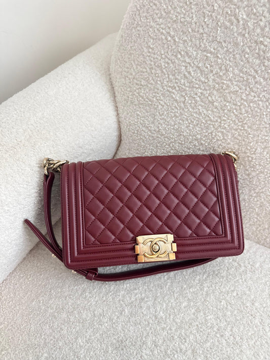 Chanel Old Medium Boy Bag