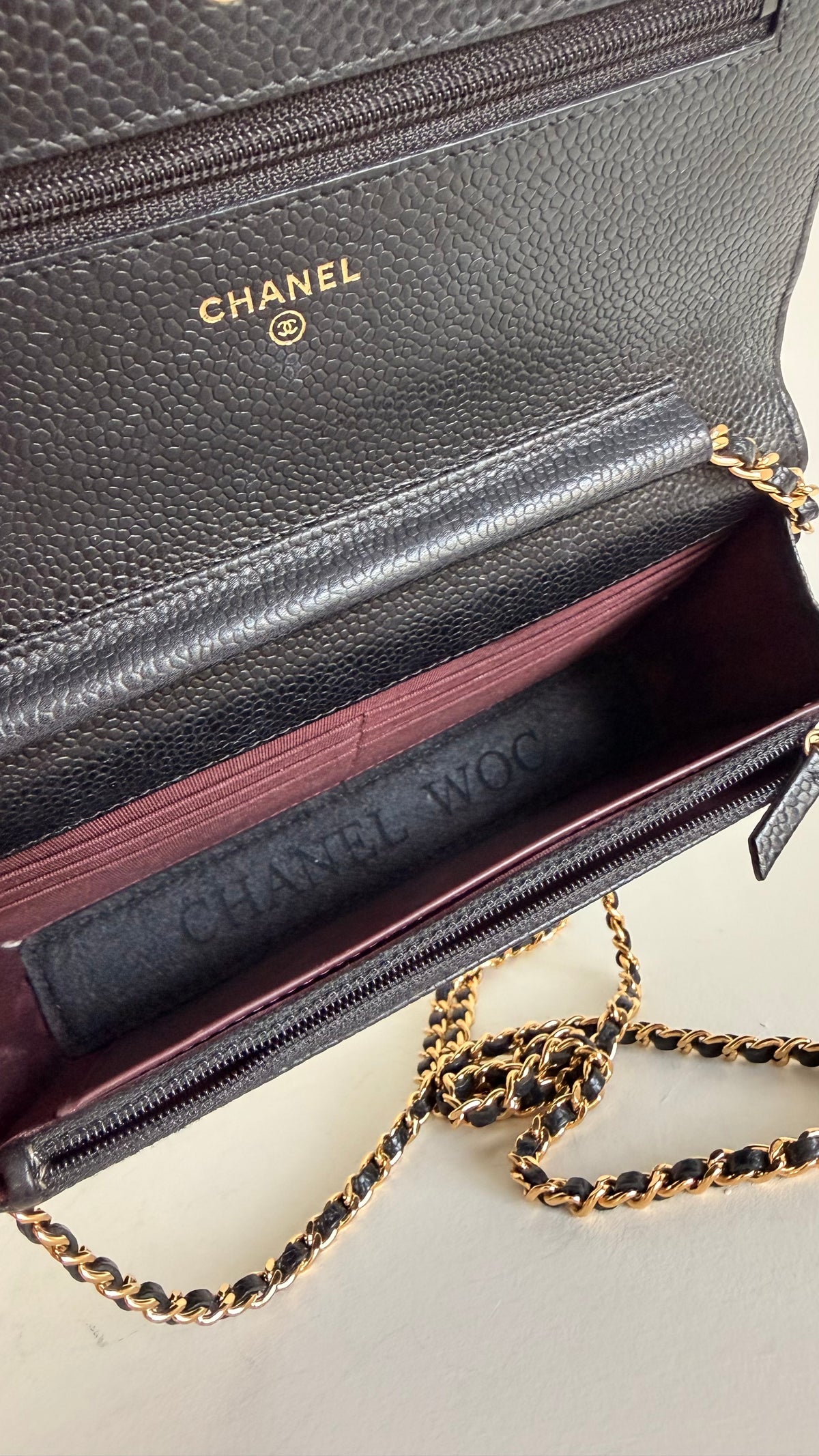 Chanel Quilted Wallet On Chain