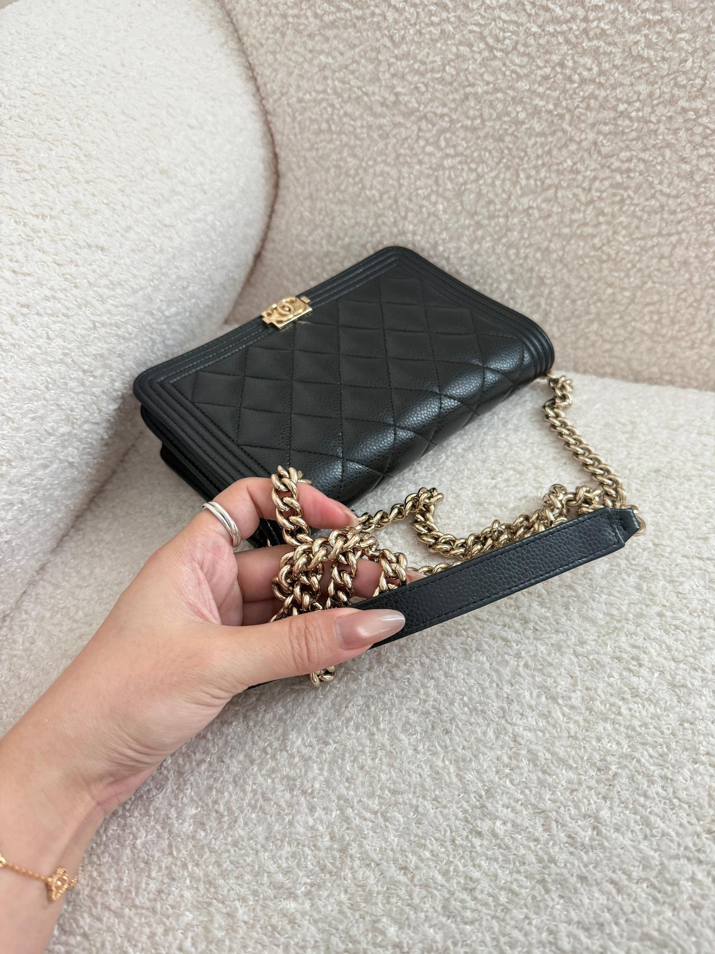 Chanel Boy Wallet On Chain Bag