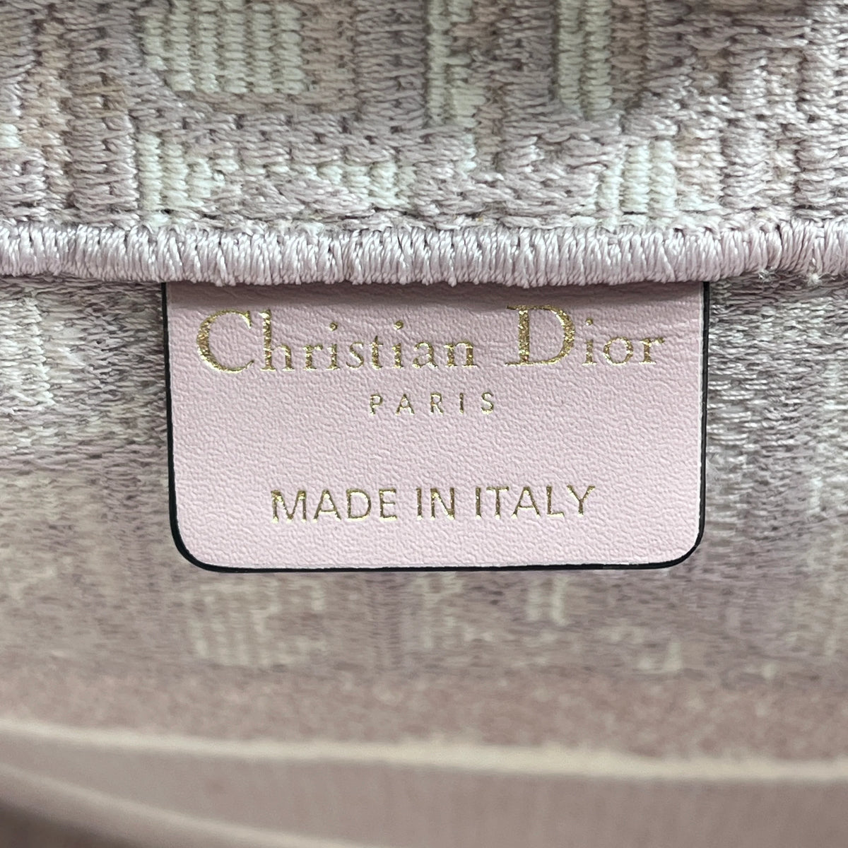Christian Dior Medium Pink Book Tote