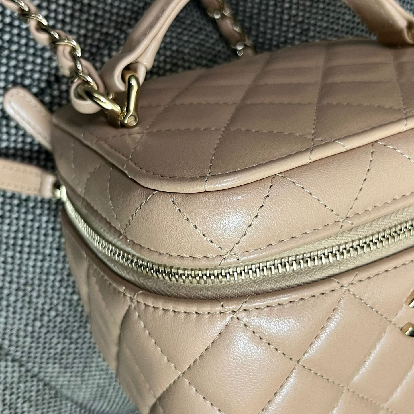 Chanel Top Handle Vanity Case