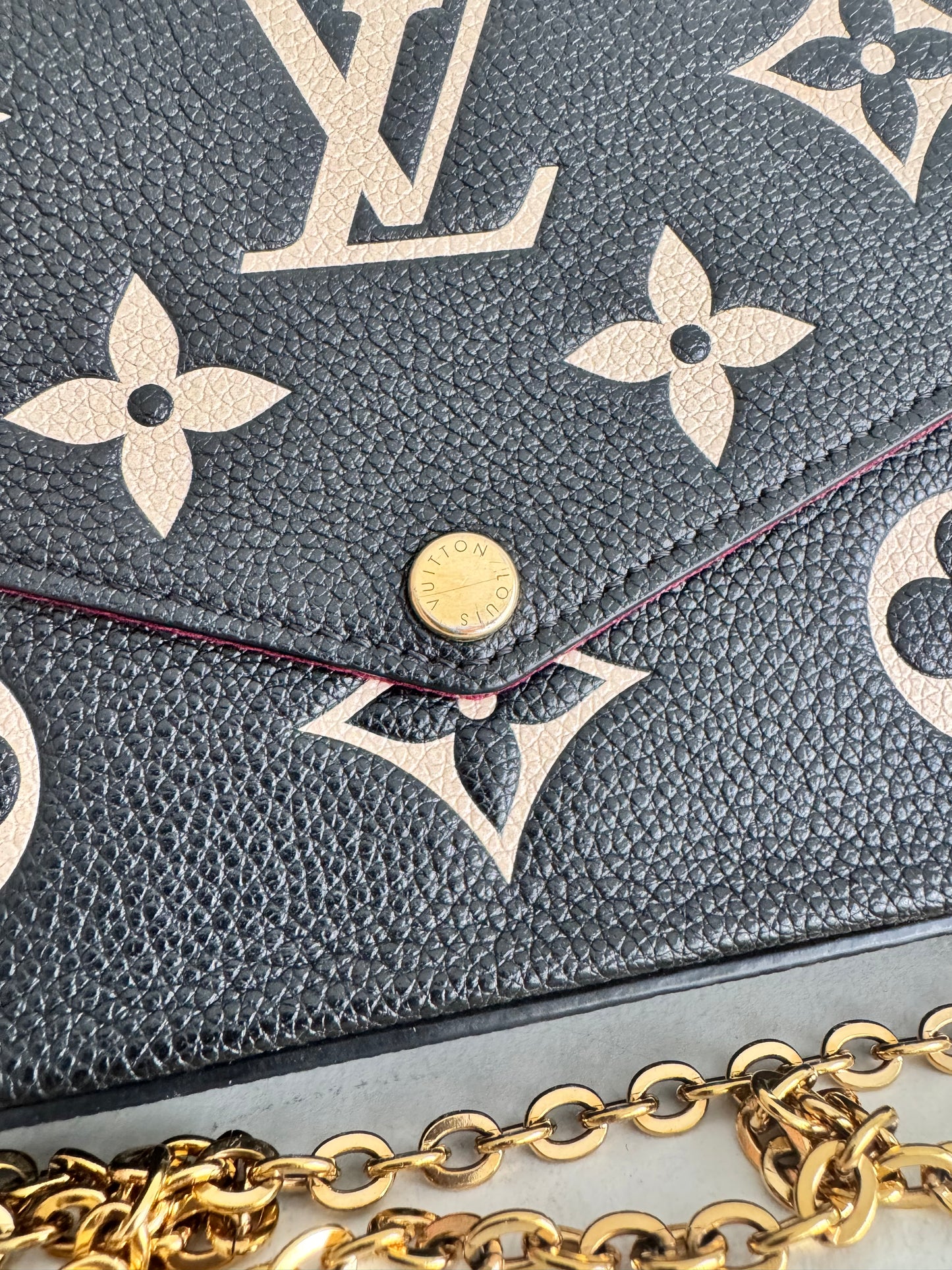 Louis Vuitton Bi-Color Félicie Pochette