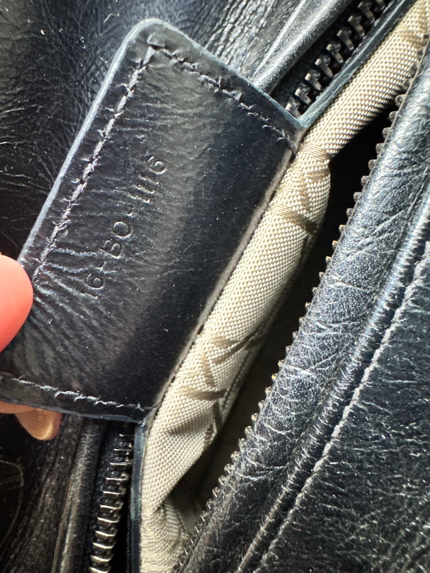 Christian Dior Medium Lady Navy with signature Cannage Stitching