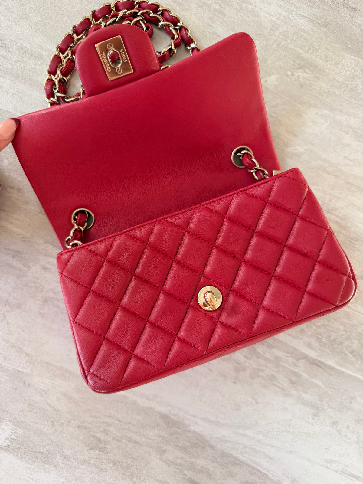 Chanel Classic Mini Rectangular Flap Bag, GHW