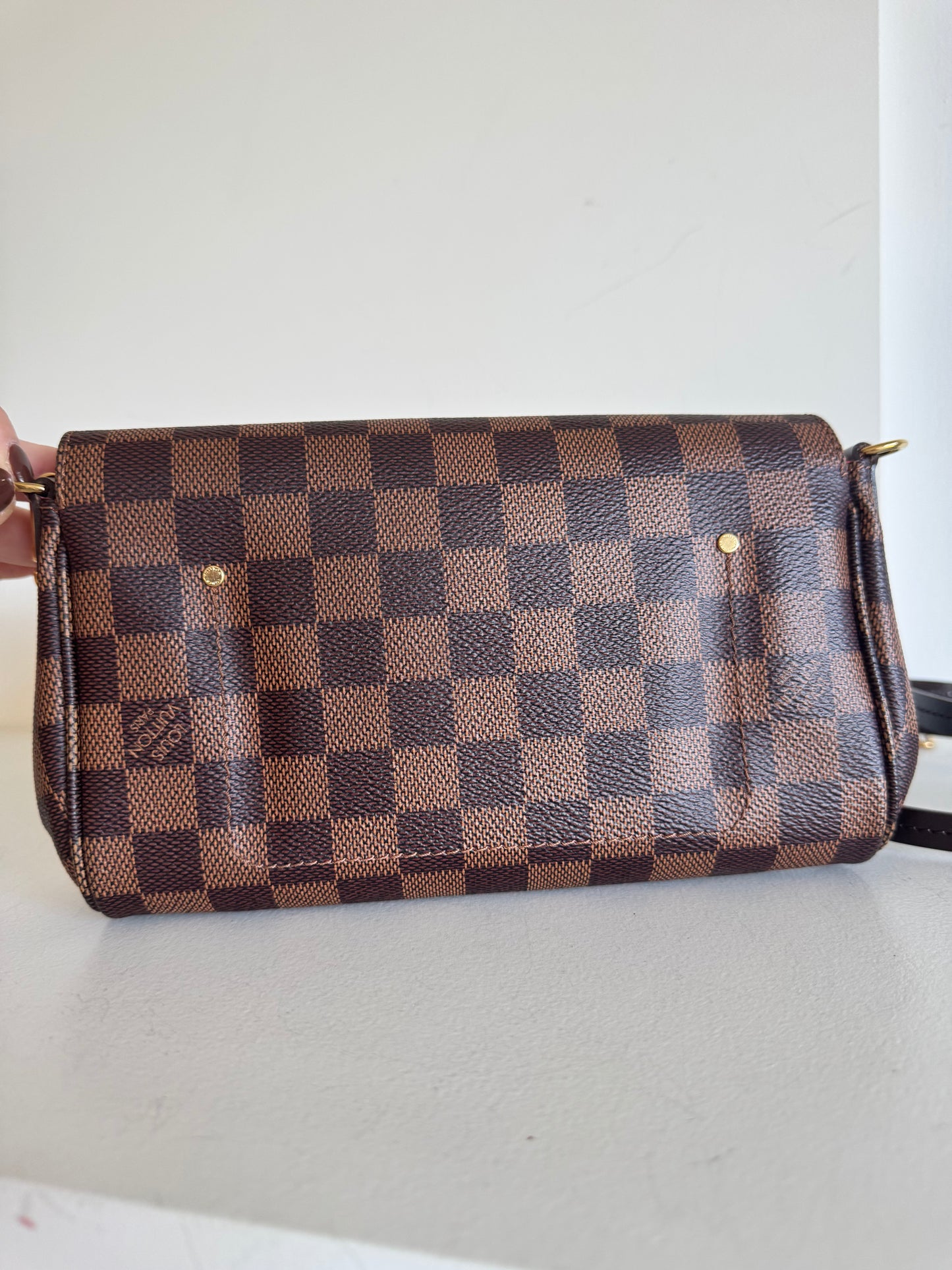 Louis Vuitton Favourite PM Damier Ebene Bag