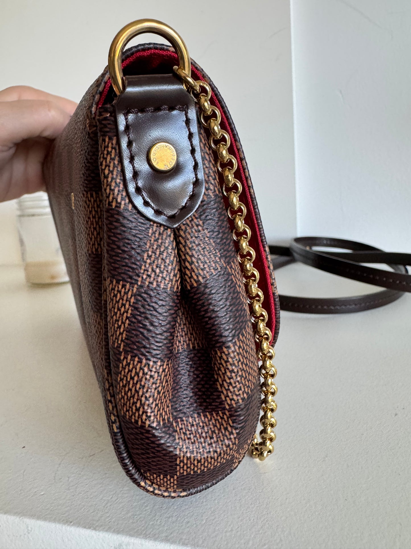 Louis Vuitton Favourite PM Damier Ebene Bag