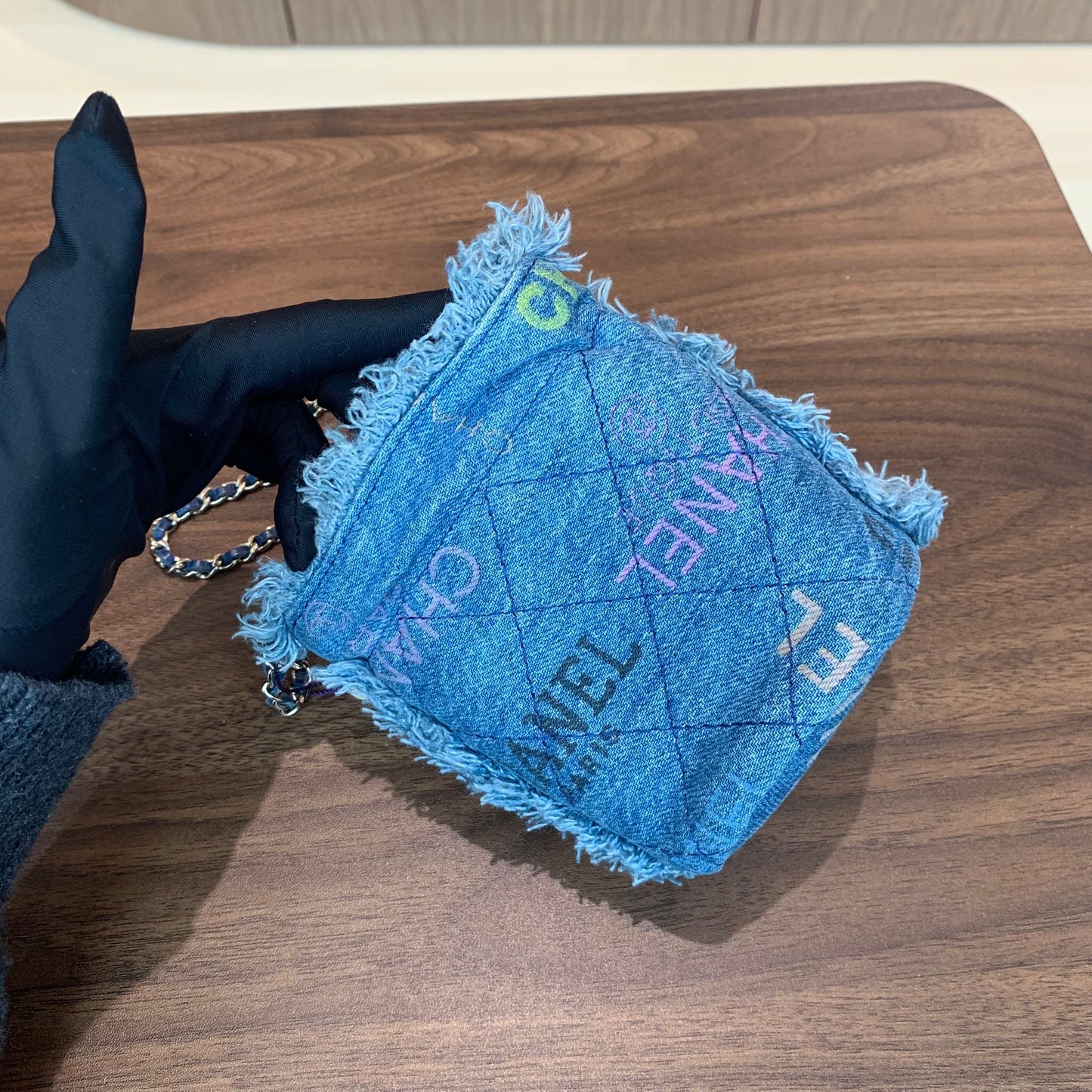 Chanel Mini Denim Mood Bucket bag