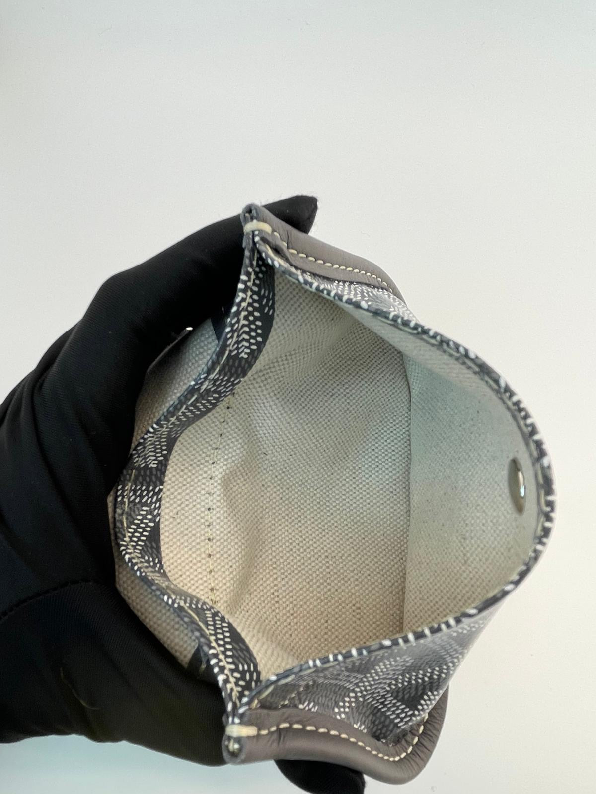 Goyard Mini Anjou Grey tote