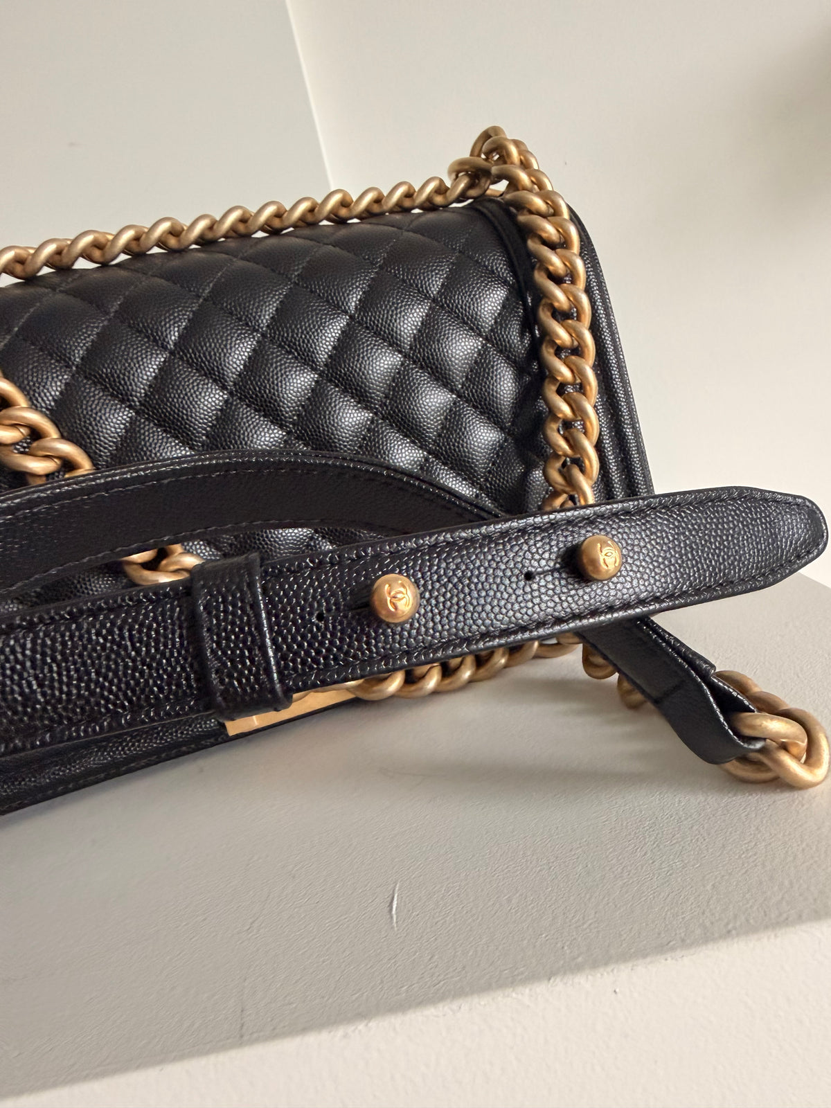 Chanel Old Medium Boy Bag