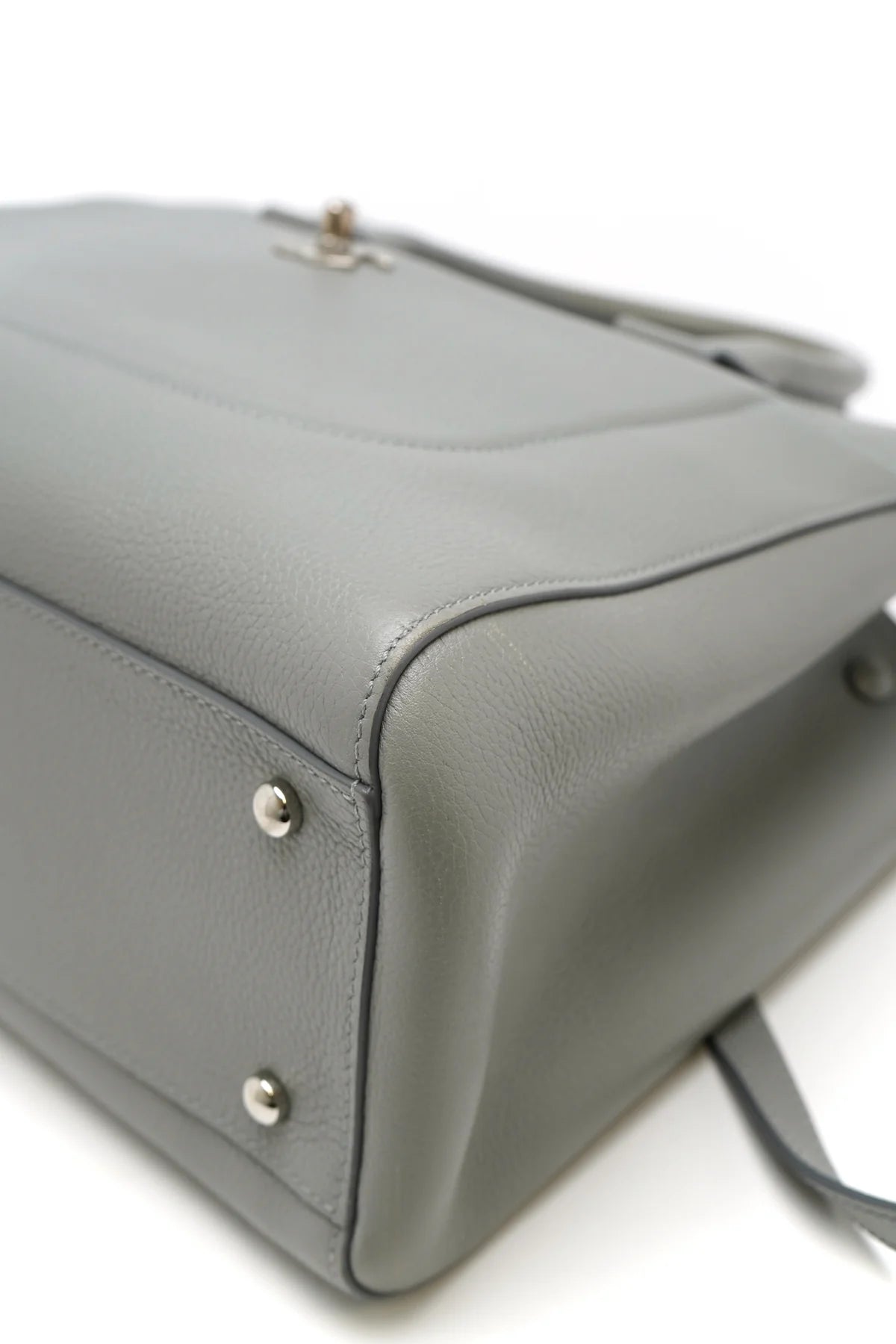 Chanel Grained Calfskin Small Neo Executive Shopper Tote Grey