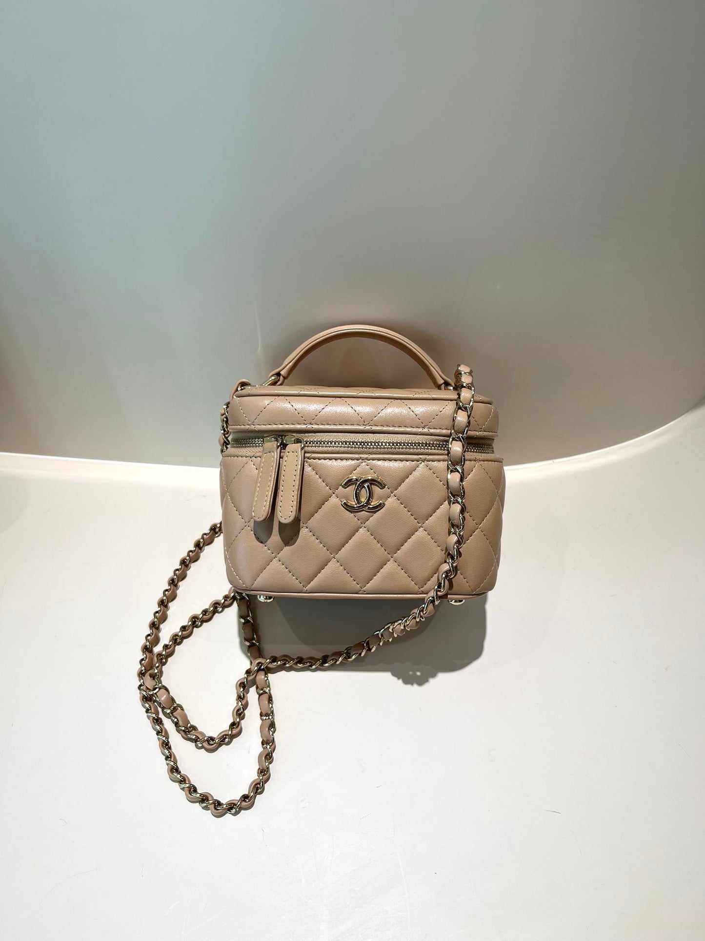 Chanel Top Handle Vanity Case