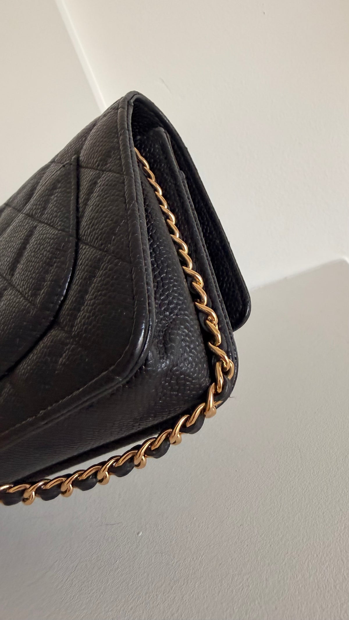 Chanel Quilted Wallet On Chain
