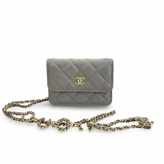 Chanel Coin Purse With Coco Chain