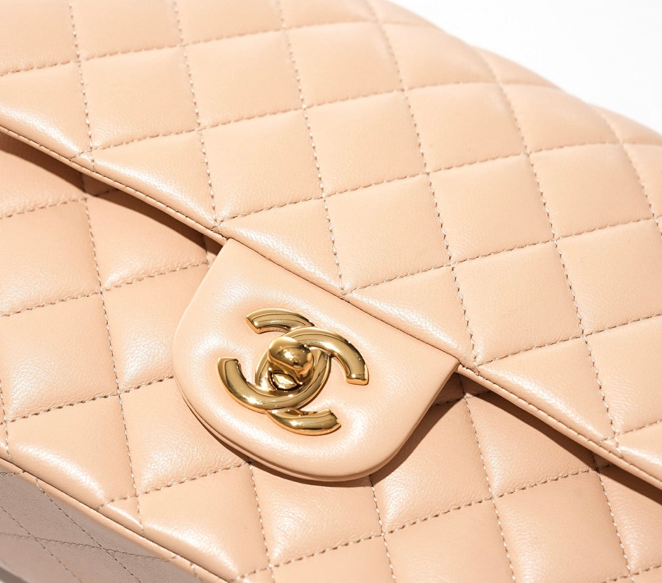 Chanel Medium Classic DF Beige Claire