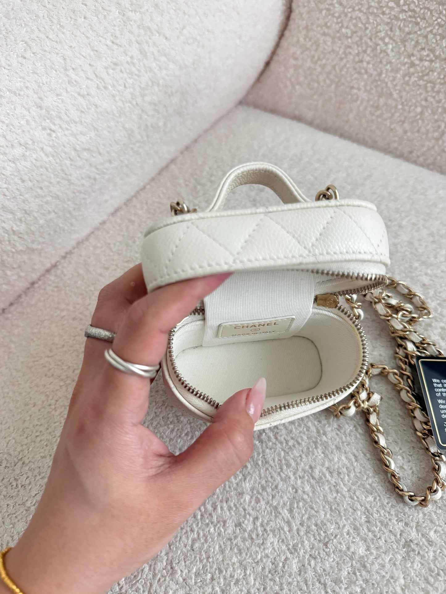 Chanel Mini Vanity Clutch On chain