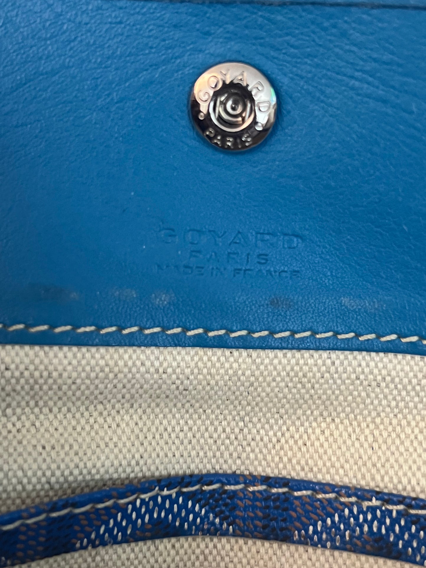 Goyard St. Louis PM bag, blue