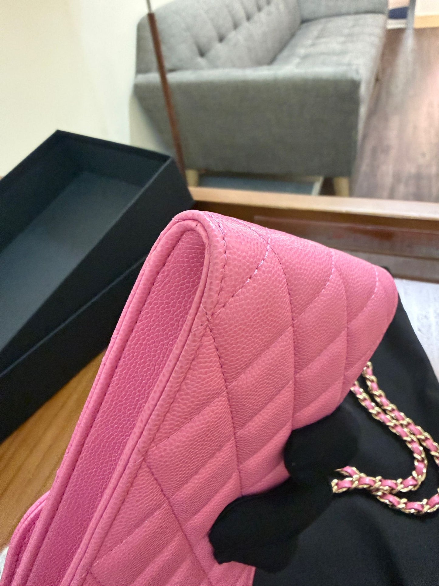 Chanel Phone Holder w/ Pouch