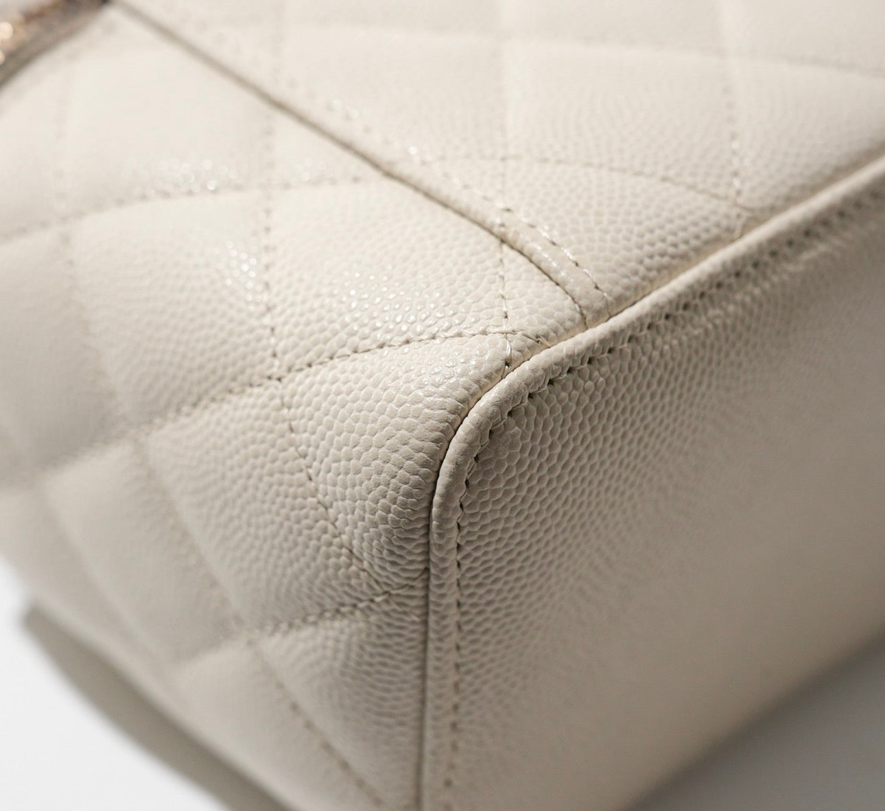 Chanel Long Vanity Bag On Chain