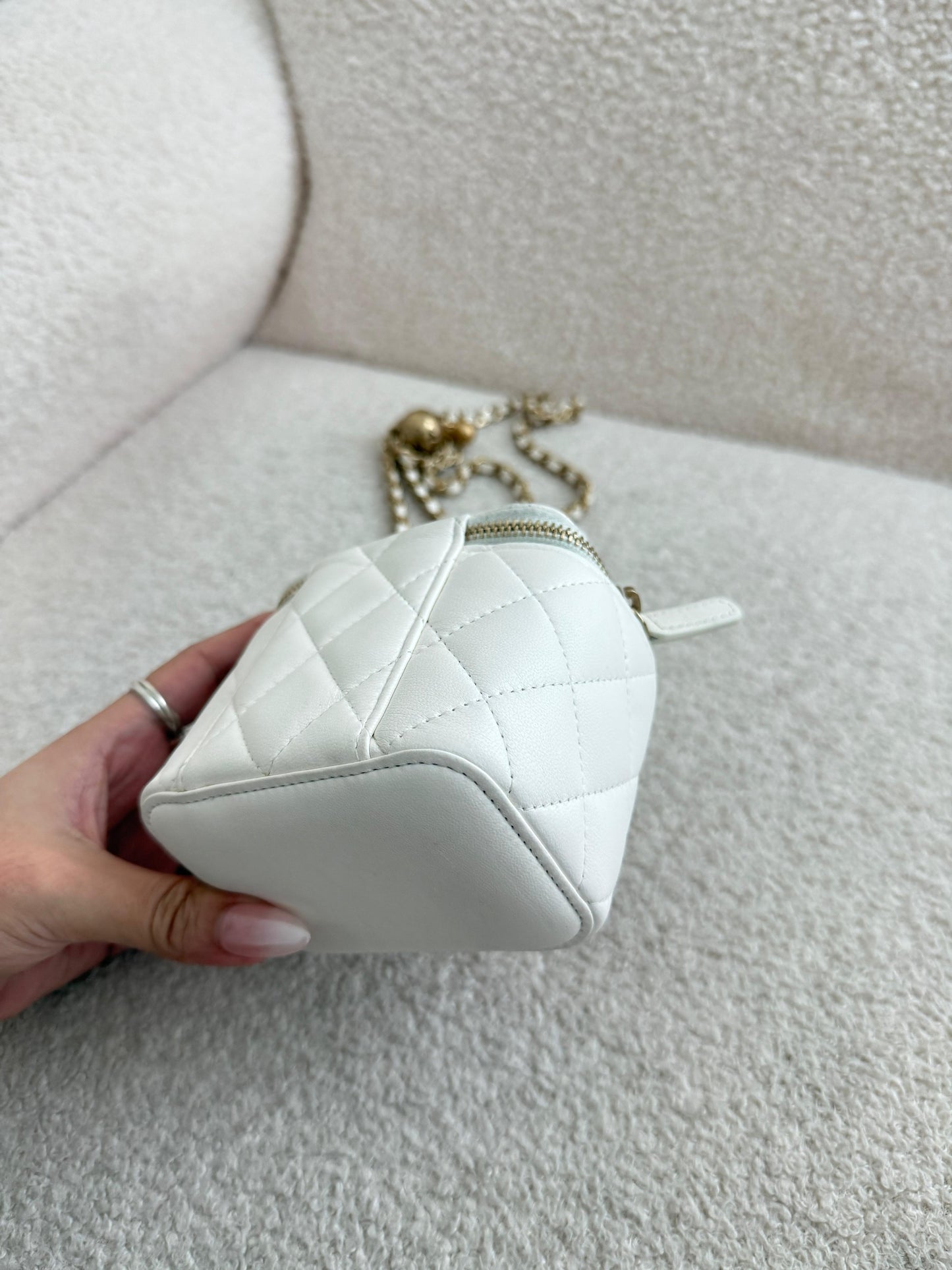 Chanel Mini Vanity Pearl Crush Bag