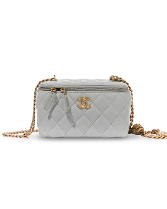Chanel Long Vanity Camellia Crush bag