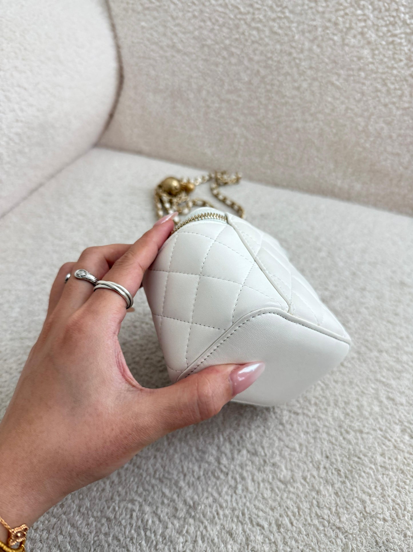 Chanel Mini Vanity Pearl Crush Bag