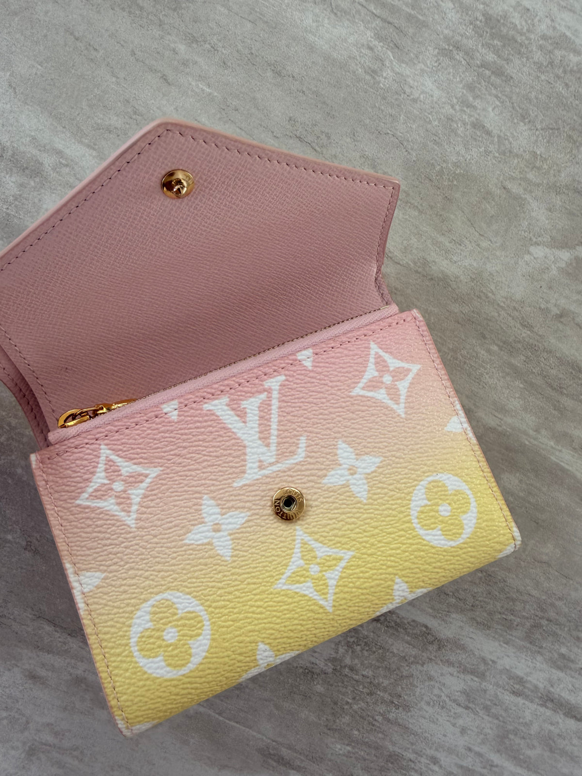 Louis Vuitton Giant Monogram Empreinte Victorine Wallet