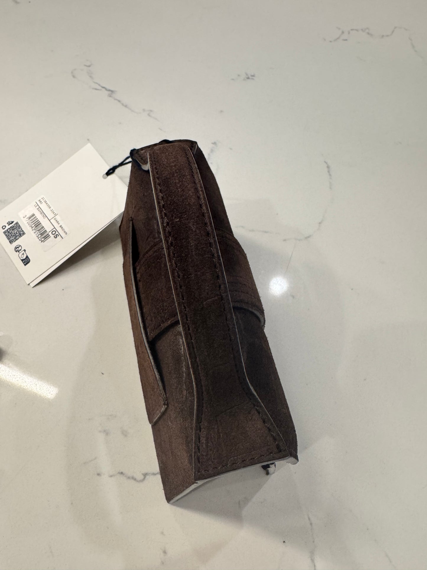 Jacquemus Le Bambino mini bag in crocodile/ suede