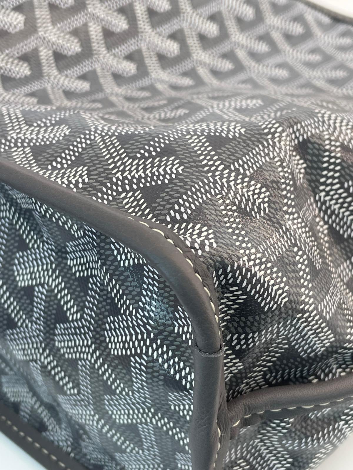 Goyard Mini Anjou Grey tote
